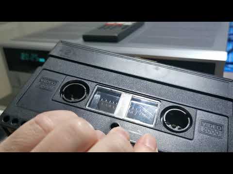 Video 2000 - Die dunkle Seite der V2000-Kaufkassette / The dark side of the V2000 purchase cassette