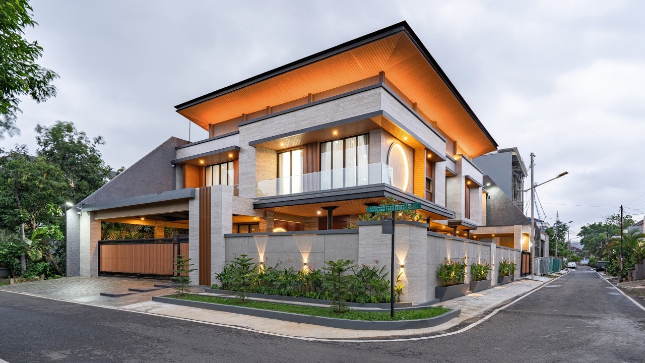 Video Hasil Konstruksi Mr. WT Modern House 2 Floors Design - Jakarta