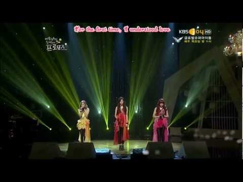 120523 Love Sick Taeyeon Tiffany Seohyun (karaoke rom+eng trans)
