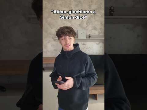 Quando giochi a Simon dice con Alexa💀