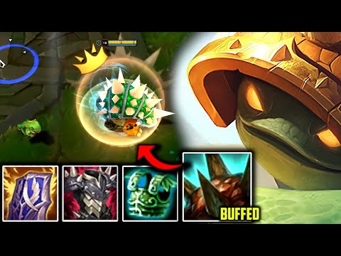 Riot Made RAMMUS NEVER SLOW DOWN! (W NEVER SLOWS 🐢) | Rammus Jungle Pre Season 13