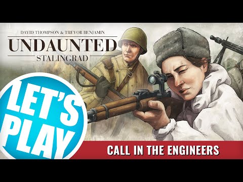 Let's Play: Undaunted - Stalingrad [Call In The Engineers - Scenario #4] | Osprey Games