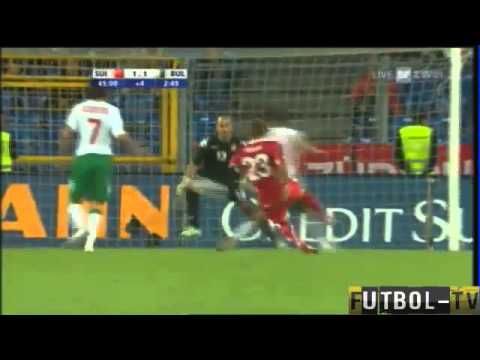 Switzerland - Bulgaria 3-1 Match Highlights 06.09.2011
