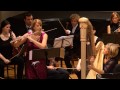 Mozart Concerto for Flute  Harp and Orchestra in C major, K 299 - complete - LIVE