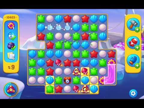 Fishdom Level 10403 - Daily Log #741| Ice Adventure