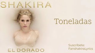 13 Shakira - Toneladas [Lyrics]