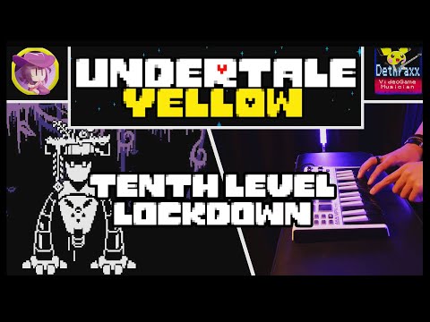 Undertale Yellow: TENTH LEVEL LOCKDOWN | Metal Guitar Remix Cover by Dethraxx
