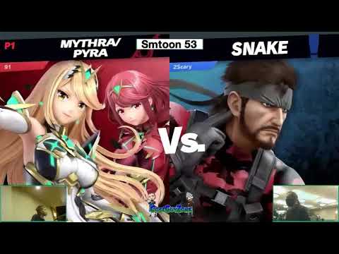 @pinkbombo91 (Pyra) vs. 2Scary (Snake) - Winners Semis - Smashkatoon 53