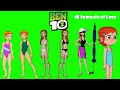 Ben 10 All Swimsuits Of Gwen Late 9K Subscribers Special