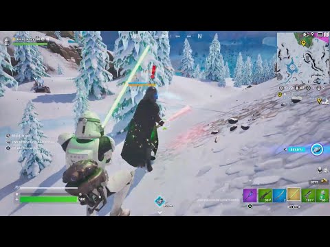 Fortnite - Star Wars Clone Trooper VS. Darth Vader (Help Defeat Darth Vader)