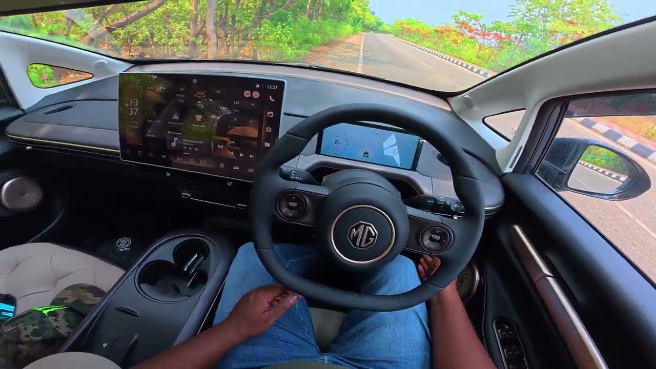 MG Windsor EV PRO First Drive Review POV | 449 km IDC Range ₹13.10 lacs