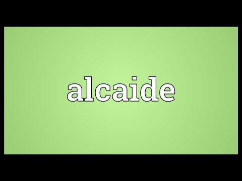 Alcaide Meaning