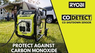 RYOBI Generator CO Detect Breakdown