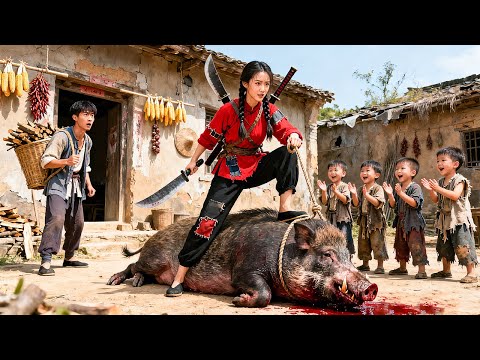 Mafia killer reborn as poor mom—hunts boars, feeds 3 kids & saves a 'fool' who becomes her hubby!