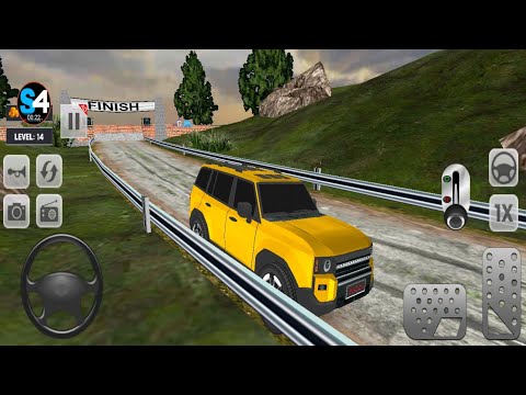 4x4 Luxury jeep Driving Simulator 3D - open world offroad SUV Driving - Android gameplay