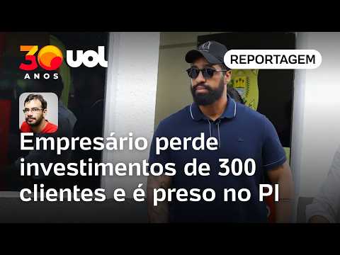 Empresário é preso no PI após perder dinheiro de 300 clientes e culpar a Bolsa de Valores | Madeiro