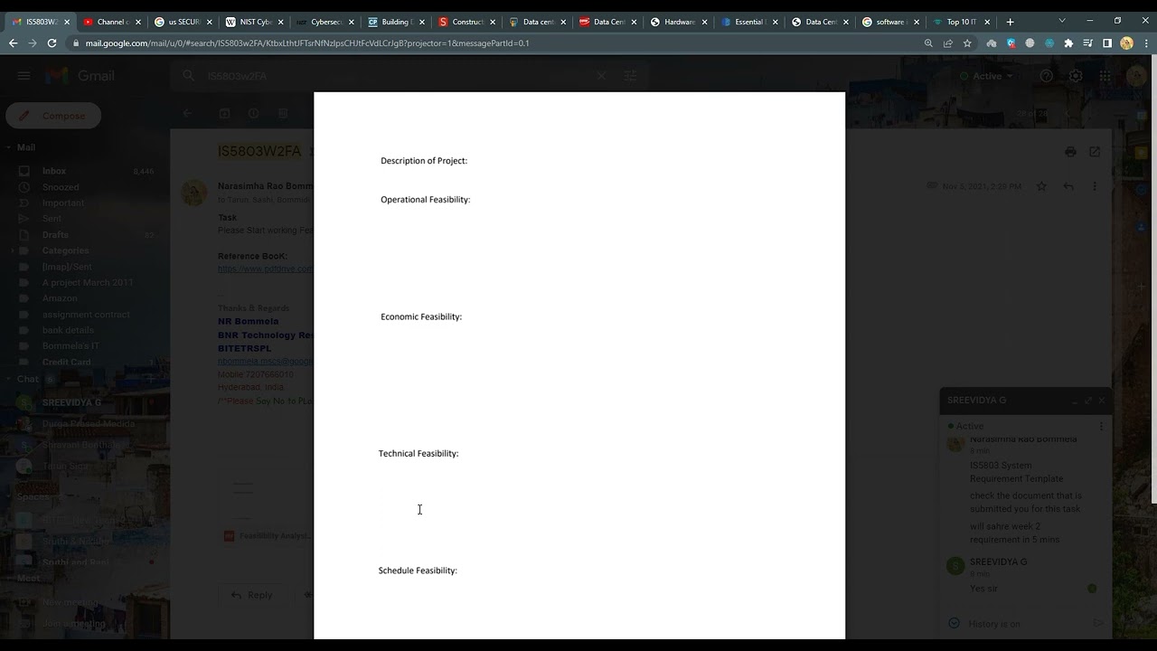 IS5803 Week 2 Feasibility Analysis