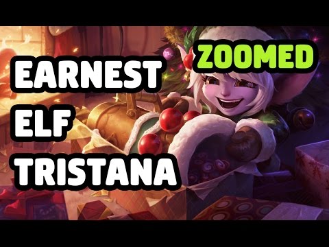 EARNEST ELF TRISTANA SKIN ZOOMED SPOTLIGHT - LEAGUE OF LEGENDS