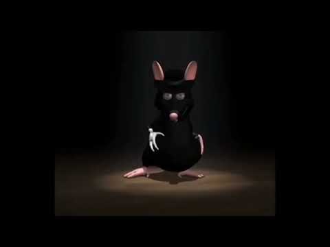 rato preto dançando