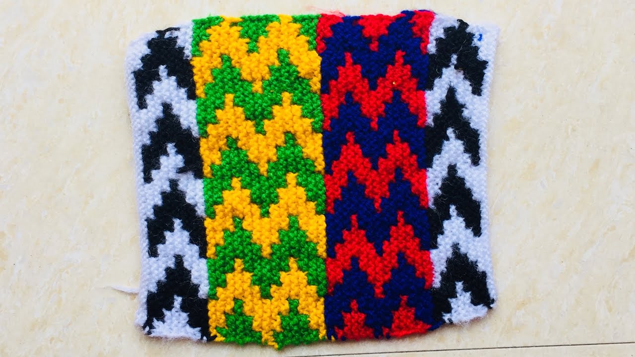 New zigzag design doormat