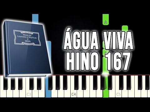 Hino 167 CCB - Água Viva | VERSÃO FÁCIL | Piano e Teclado Tutorial