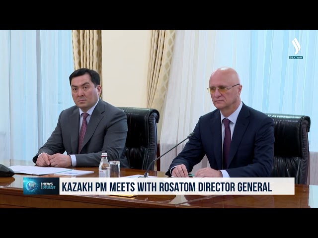 Премьер-министр «Росатом» компаниясының бас директорымен кездесу өткізді