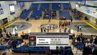 Purdue Fort Wayne vs. Quincy (Men's Volleyball) - February 12, 2022
