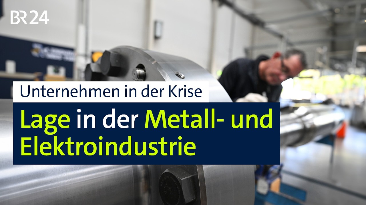 Metall- und Elektroindustrie: Lage weiter angespannt | BR24