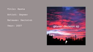 Geyser - Rasta (Official Audio)