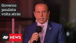Sob pressão, Doria cancela aumento de ICMS para alimentos, remédios e insumos agrícolas