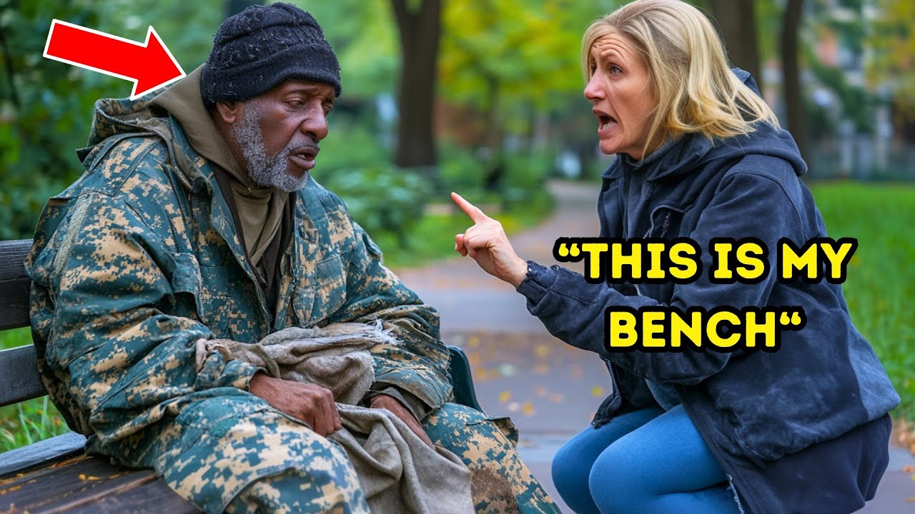 Racist Karen Calls Cops on Homeless U.S. Veteran, But When the Officers Show Up They Do THIS..