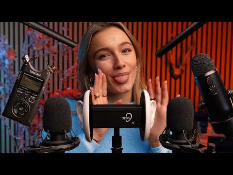 Super Relaxing Mouth Sounds With 5 Mics?!