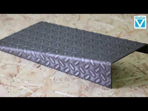 Rectangular mild steel floor plates