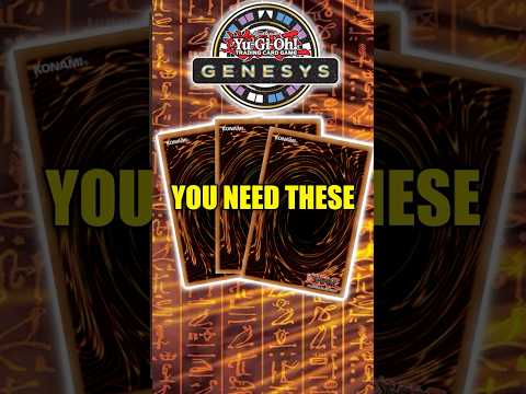 Top 10 cards you NEED for Genesys format #yugioh #genesys