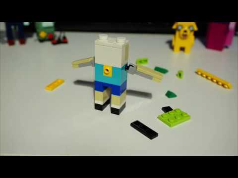 Building Finn from Adventure Time (LEGO Ideas 21308)
