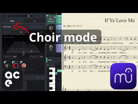 Part 2 - Choirs | MuseScore and ACE Studio AI Lyric generation