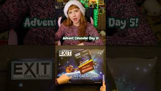 EXIT Advent Calendar DAY 5! #boardgames