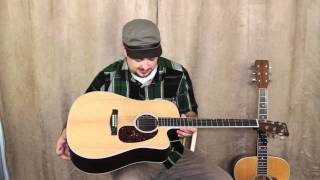 Martin Acoustic Guitars - Marty Schwartz Guitar Lessons Gear Overview: Acoustic Guitars