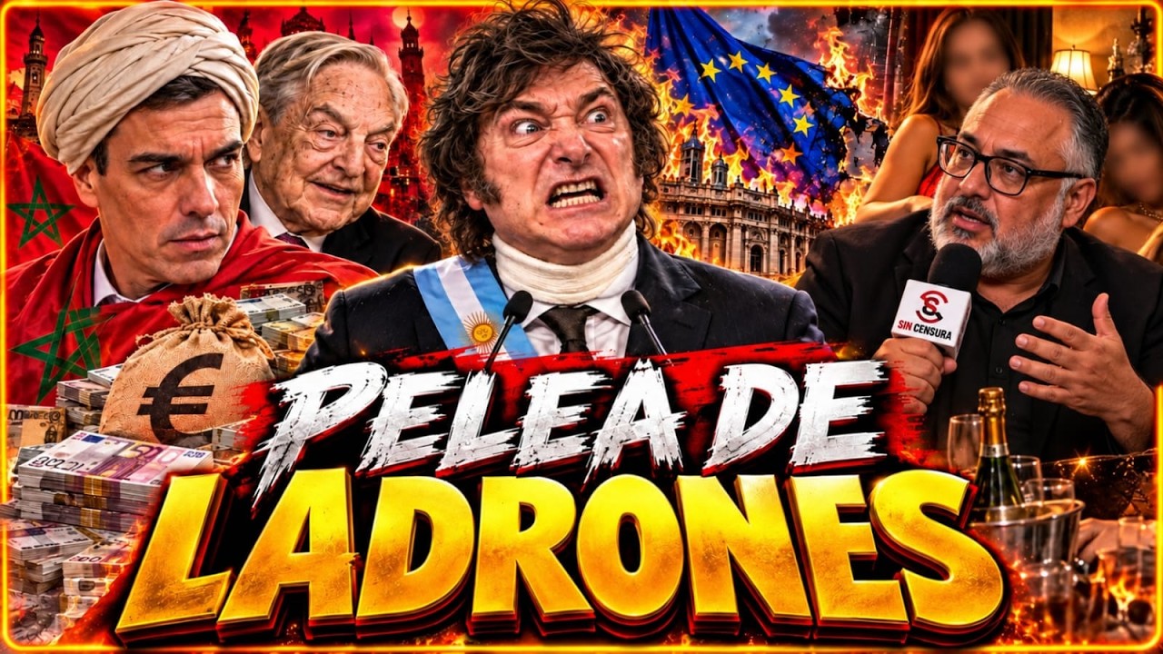 🔴 MILEI y SÁNCHEZ entran en PSICOSIS  🇪🇺 SOROS HUNDE  EUROPA 💥 SERRANO de FIESTA con TU PLATA 💸