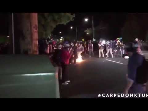 Cotton Eyed Joe - Peaceful Protests Get Pyrotechnics