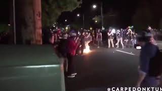 Cotton Eyed Joe - Peaceful Protests Get Pyrotechnics