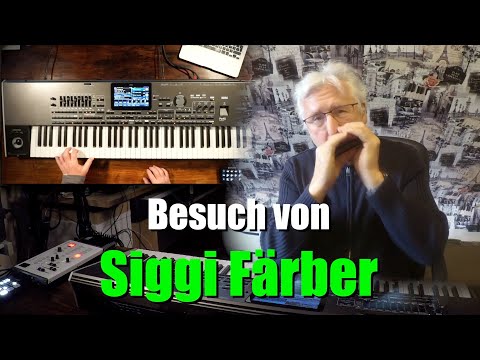 Online gemeinsam Musik machen "Besuch von Siggi"