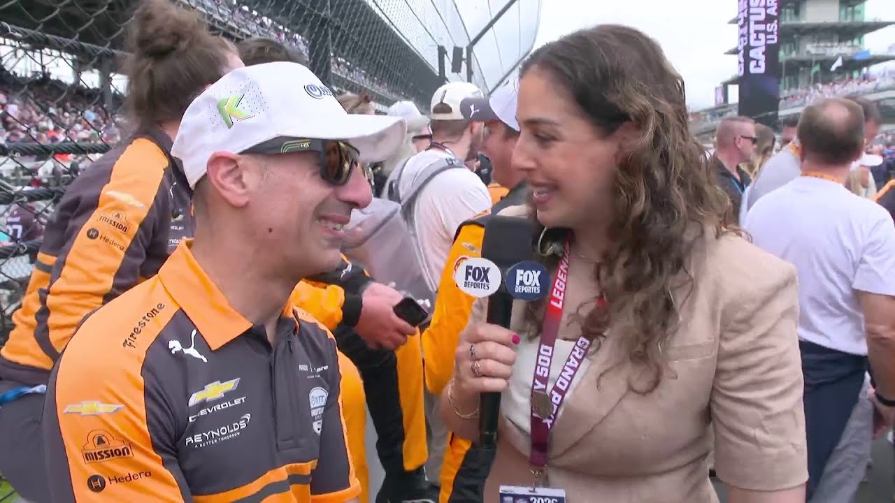 🏁🔥¡UN GRAN DÍA EN INDIANÁPOLIS! Tony Kanaan habló con Giselle Zarur | IndyCar