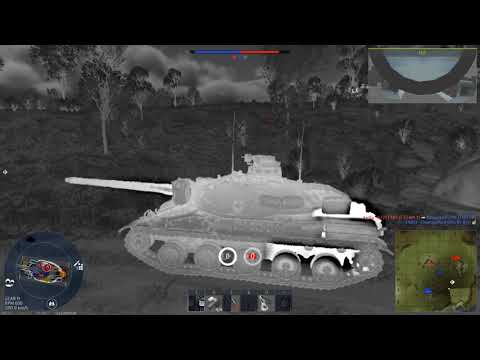 War Thunder- Weirdest WT Glitch I've Ever Gotten, 3rd Person Thermals