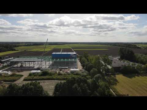 Die neue Halle von Vetter Stahlhandel / Loxstedt