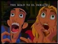 Vägen Till El Dorado Road To El Dorado VHS Trailer Swedish