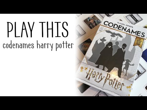 How to Play Codenames Harry Potter: Game for Geeks