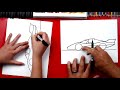 How To Draw A Porsche Race Car thumbnail 2