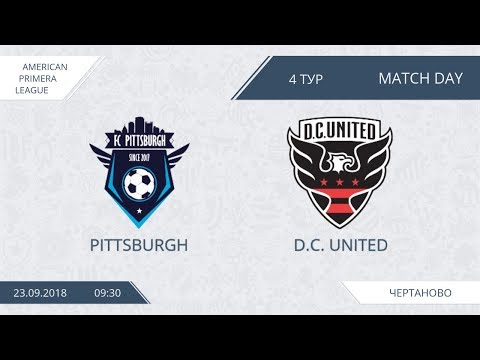 AFL18. America. Primera. Day 4. Pittsburgh - D.C. United