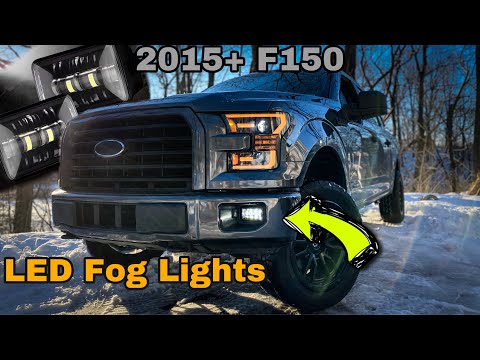 2015-2020 F150 LED Fog Light Upgrade